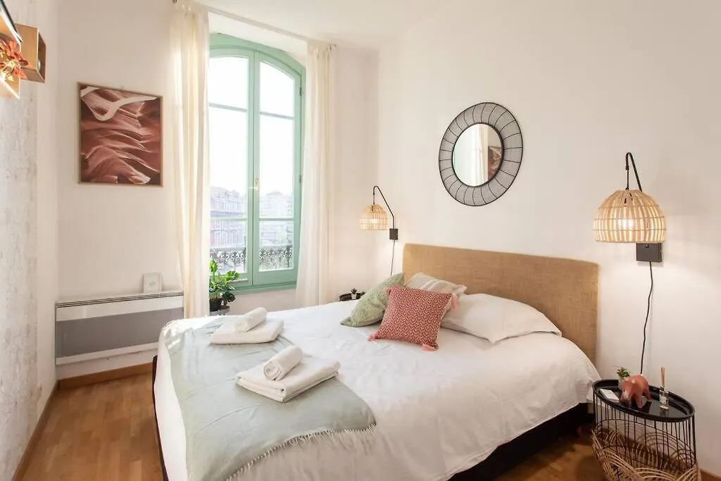 L40 2P Central 5Mins Old Town & Sea/Balcony & Ac Apartamento Nice